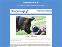 Tablet Screenshot of dogways.co.uk